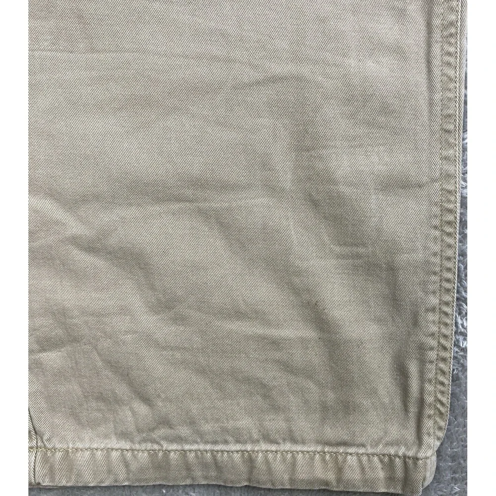 Wrangler Cargo Pants Men Beige Measures 35x32.5 No Sizing Baggy Grunge Workwear